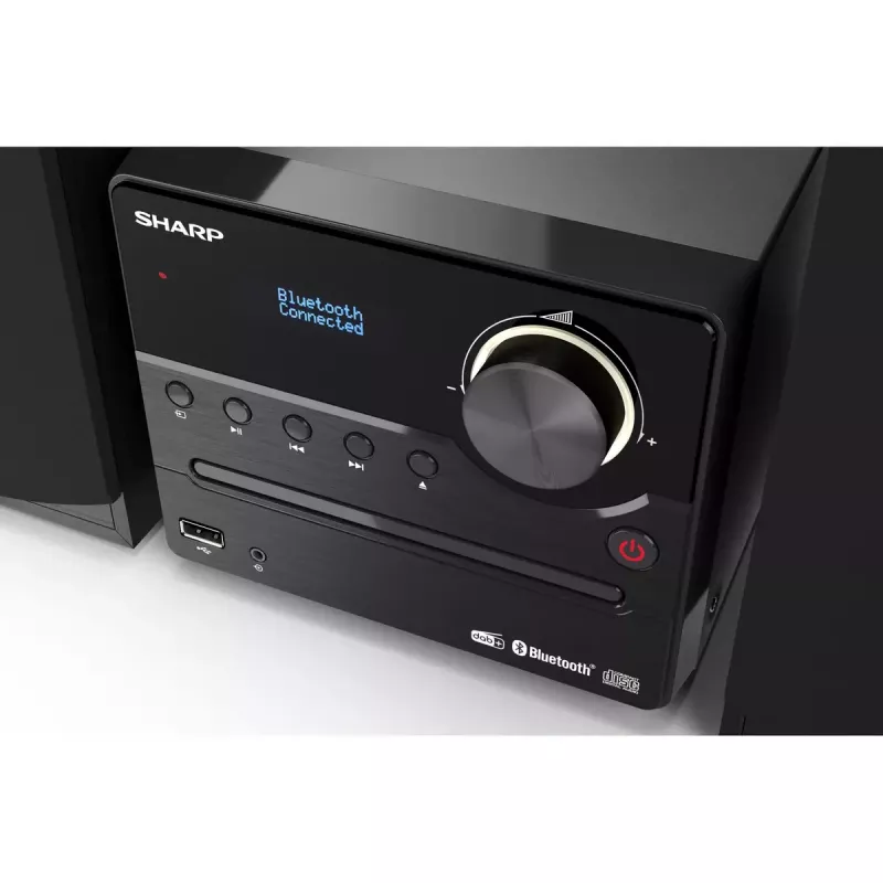 Sharp XL-B517D Namų garso mikro sistema 45 W Juoda