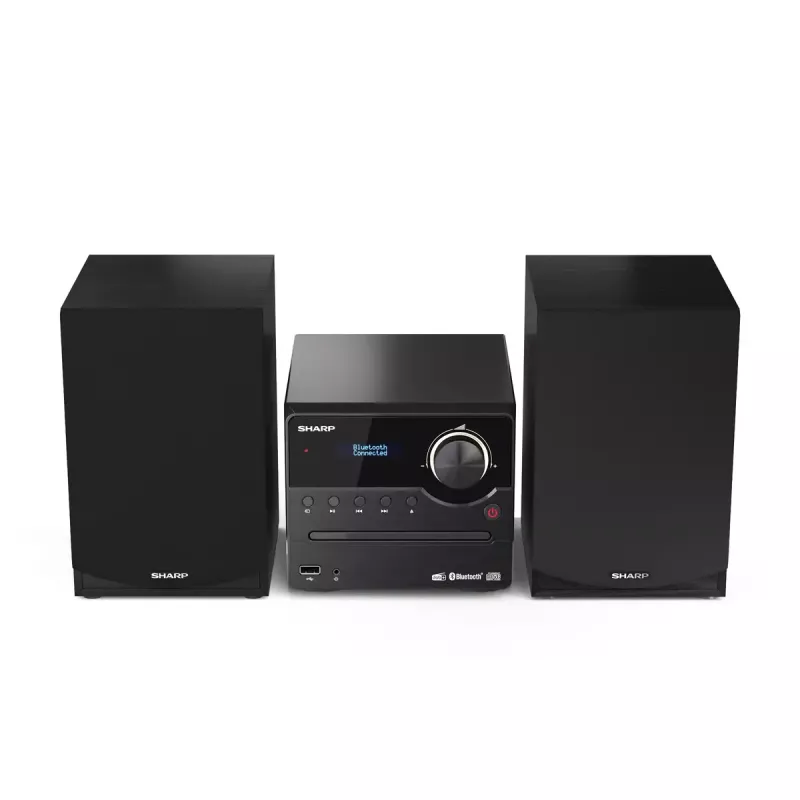 Sharp XL-B517D Namų garso mikro sistema 45 W Juoda