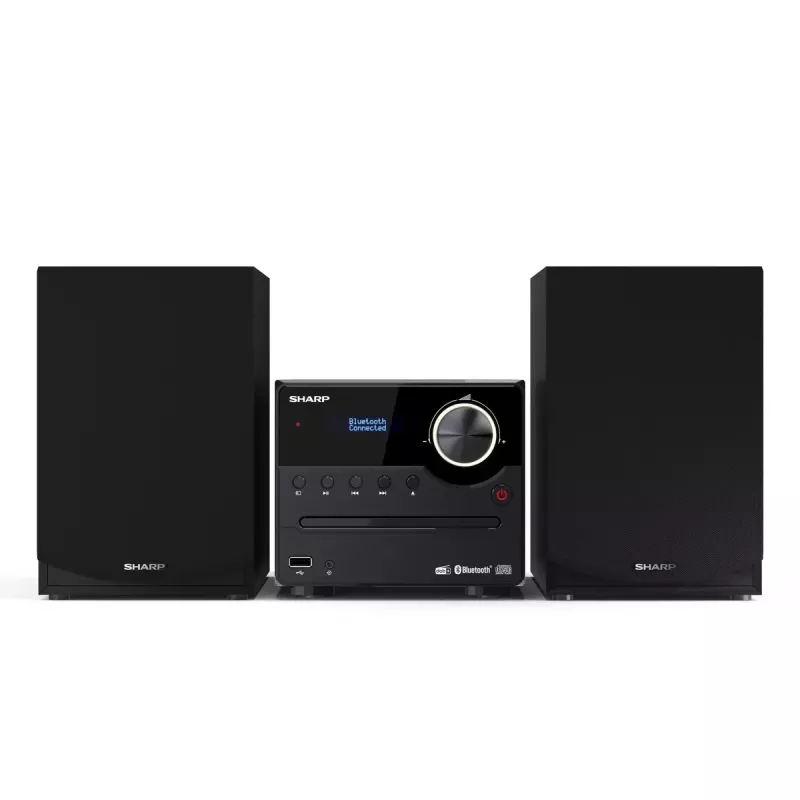 Sharp XL-B517D Namų garso mikro sistema 45 W Juoda