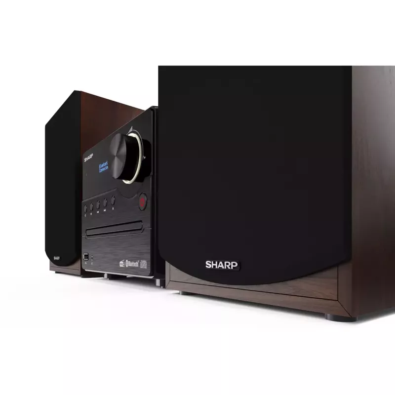 Sharp XL-B517D Namų garso mikro sistema 45 W Ruda