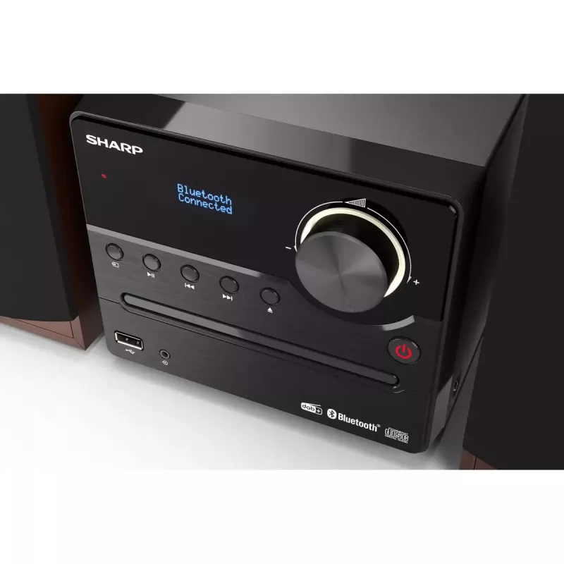 Sharp XL-B517D Namų garso mikro sistema 45 W Ruda