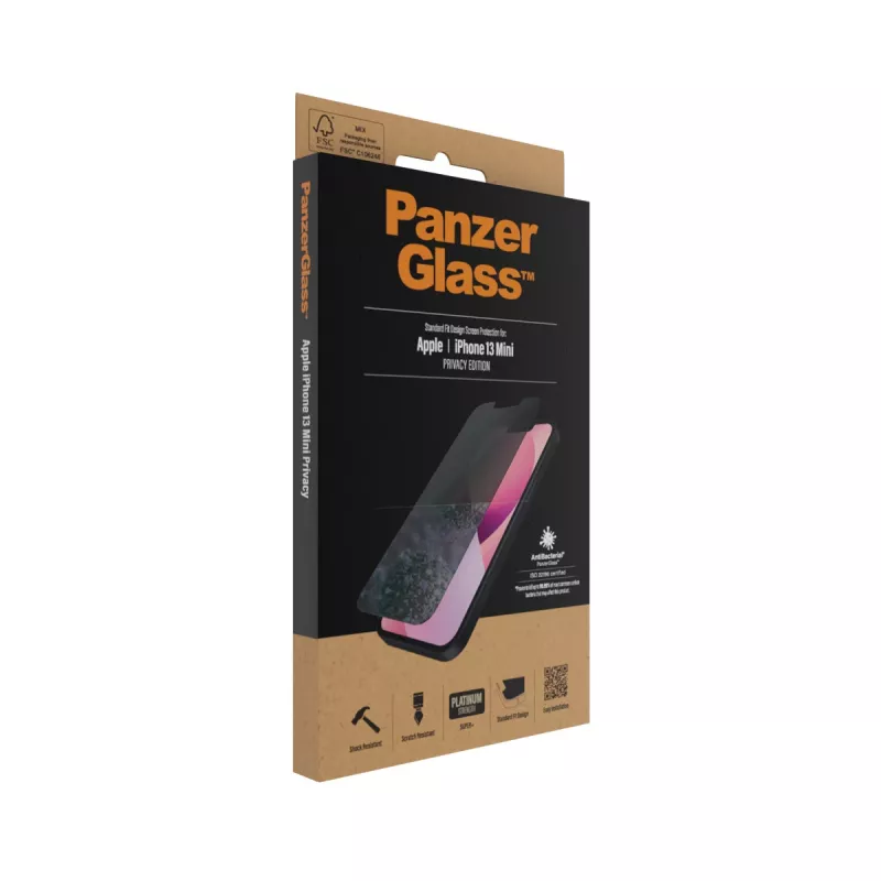 PanzerGlass ® Privatumo ekrano apsauga iPhone 13 Mini | Standard Fit