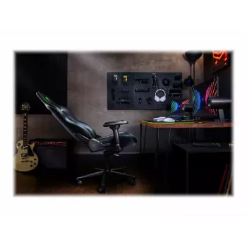 Žaidimų kėdė PC Razer Enki su aptraukta sėdyne Juoda, 136 kg, 670x680x1380 mm