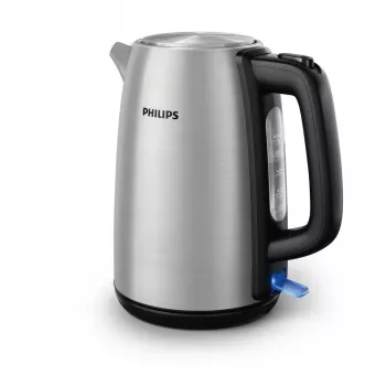 Philips Viva Collection HD9351/90 Virdulys, 1.7 L, 2020 W, Metalinis, Vandens lygio indikatorius, Belaidis, Filtravimas