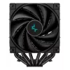 Oro aušintuvas DeepCool AK620 12 cm, du 120 mm ventiliatoriai, 6 šilumos vamzdeliai, TDP 260 W, PWM, FDB, aukštis 160 mm, juodas