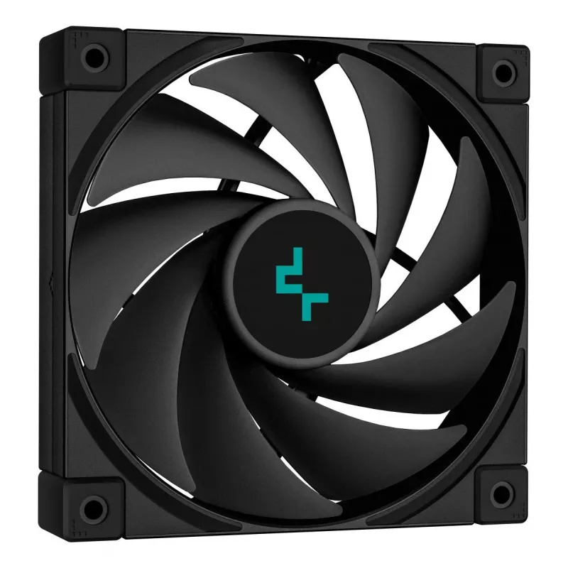 Oro aušintuvas DeepCool AK620 12 cm, du 120 mm ventiliatoriai, 6 šilumos vamzdeliai, TDP 260 W, PWM, FDB, aukštis 160 mm, juodas