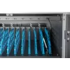 DIGITUS įkrovimo vežimėlis 30 įkrovimo vietų, 15,6 col., juodas 1100 x 700 x 650 mm, su USB, PDU, ventiliatoriumi
