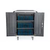 DIGITUS įkrovimo vežimėlis 30 įkrovimo vietų, 15,6 col., juodas 1100 x 700 x 650 mm, su USB, PDU, ventiliatoriumi