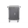 DIGITUS įkrovimo vežimėlis 30 įkrovimo vietų, 15,6 col., juodas 1100 x 700 x 650 mm, su USB, PDU, ventiliatoriumi
