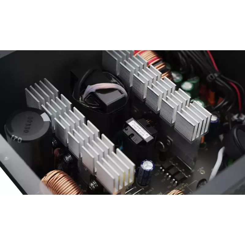 Maitinimo blokas DeepCool PF600 600 W, ATX 2.4, 80 PLUS, 48 A prie +12V, 120 mm ventiliatorius, nemodulinis