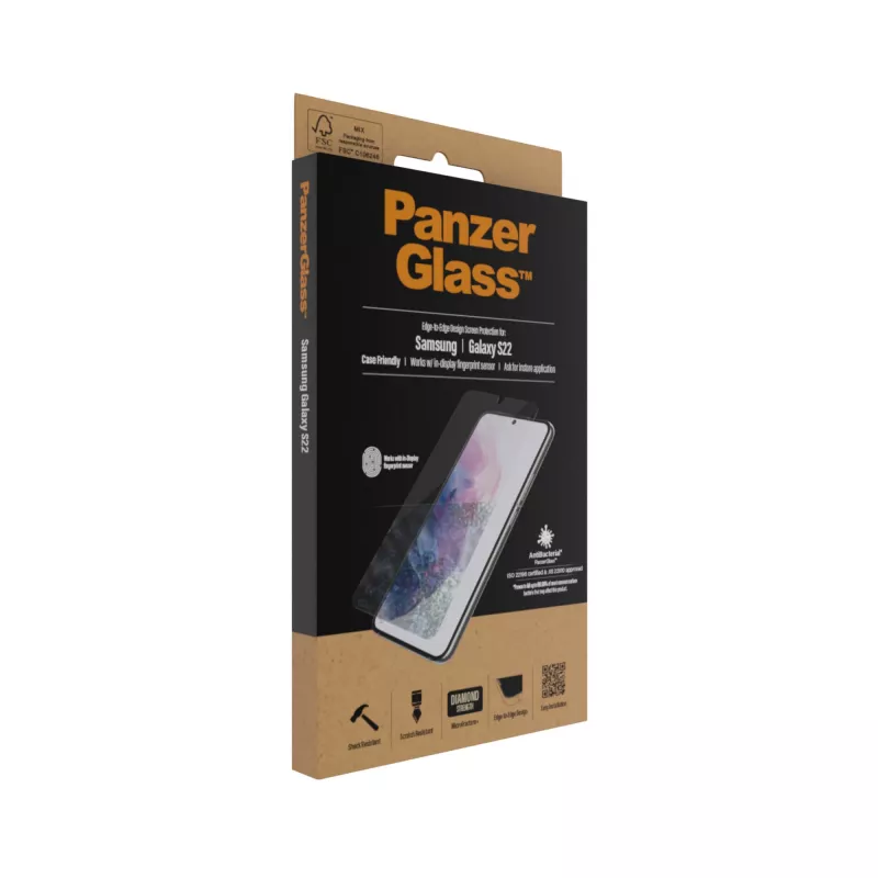 PanzerGlass ® UltraForce1 Samsung Galaxy S22 5G | Ekrano apsauga