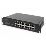 DIGITUS 16 prievadų Gigabit Ethernet jungiklis 10 colių nevaldomas