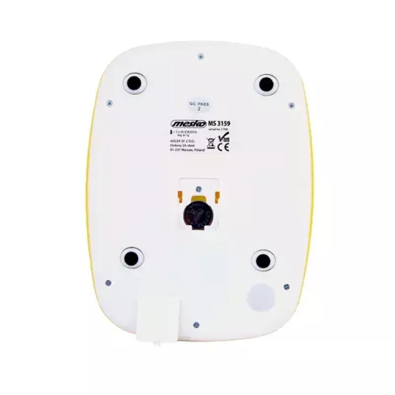 Elektroninė virtuvinė svarstyklė Mesko Home MS 3159y