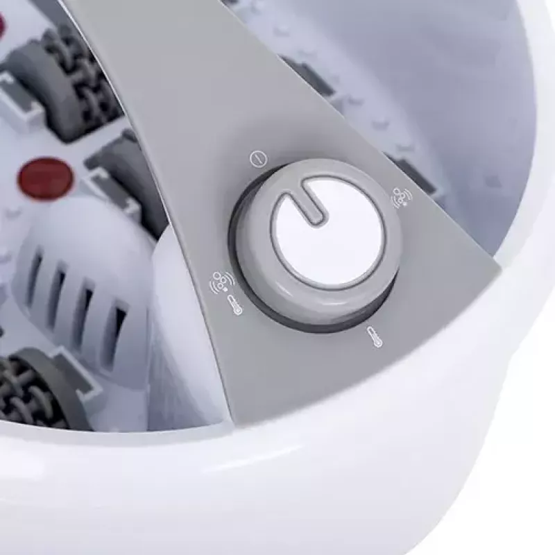 Pėdų vonelė Adler AD 2177 — infraraudonųjų spindulių pėdų masažuoklis su šildymu, vibracija, burbuliukais, 450 W galia, 5,6 l talpos bakeliu, ergonomiška rankena