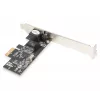 DIGITUS Gigabit Ethernet PCI-e kortelė 2.5G Ethernet NIC (CHIPSET:RTL8125B)