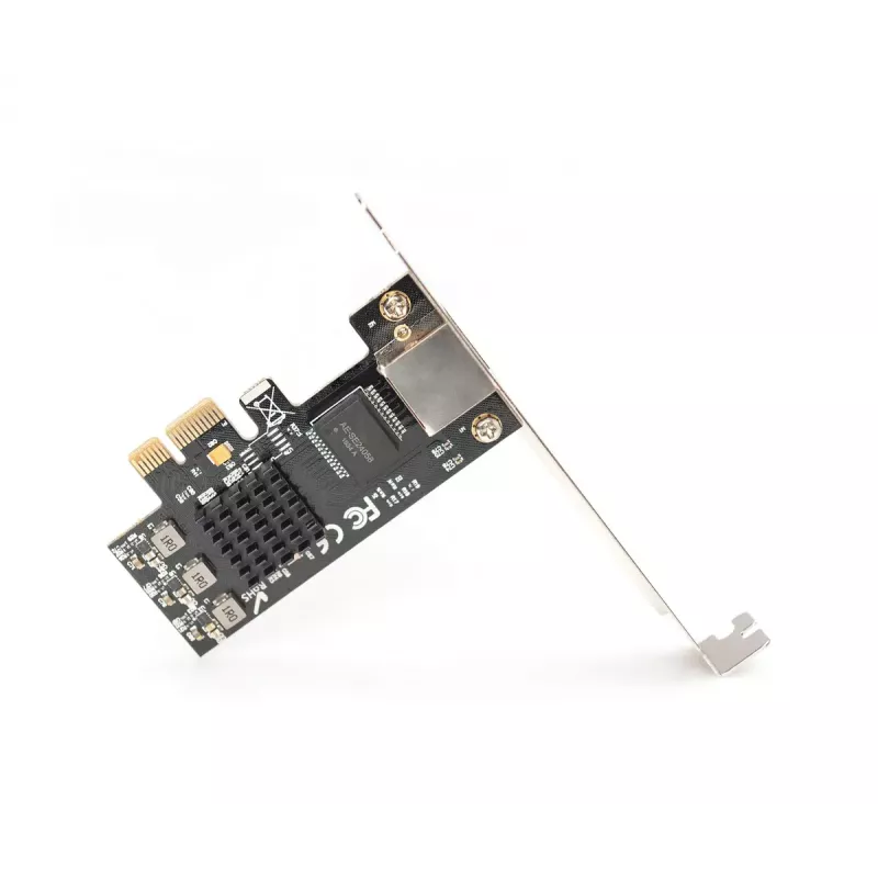 DIGITUS Gigabit Ethernet PCI-e kortelė 2.5G Ethernet NIC (CHIPSET:RTL8125B)
