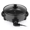 Daugiafunkcinė keptuvė Tristar PZ-9135 XL apvali juoda plieninė 1500 W