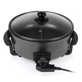 Daugiafunkcinė keptuvė Tristar PZ-9135 XL apvali juoda plieninė 1500 W