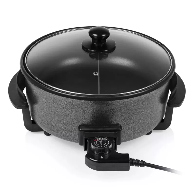 Daugiafunkcinė keptuvė Tristar PZ-9135 XL apvali juoda plieninė 1500 W
