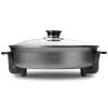 Grill Pan Tristar PZ-2964 Multifunctional Round Juoda 40 cm