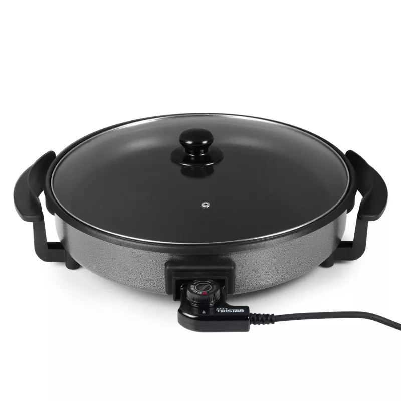 Grill Pan Tristar PZ-2964 Multifunctional Round Juoda 40 cm