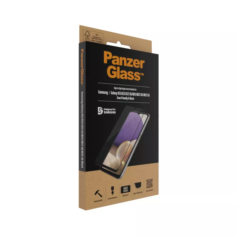 PanzerGlass ® Ekrano apsauga, skirta Samsung Galaxy A13 | A23 | A23 5G | M13 | M23 5G | M33 5G