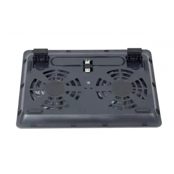 GEMBIRD Notebook 15.6in Cooling Stand, Compact Dual-Fan - Juoda