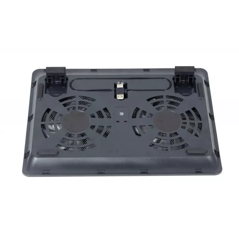 GEMBIRD Notebook 15.6in Cooling Stand, Compact Dual-Fan - Juoda
