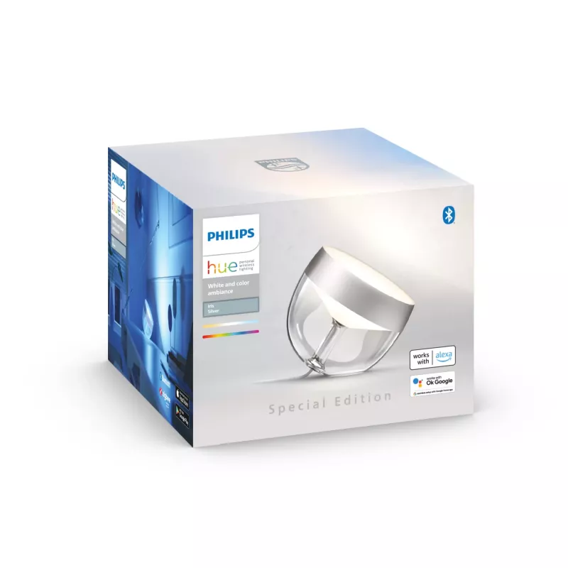 Philips Hue White and colour ambience Iris sidabrinis specialus leidimas