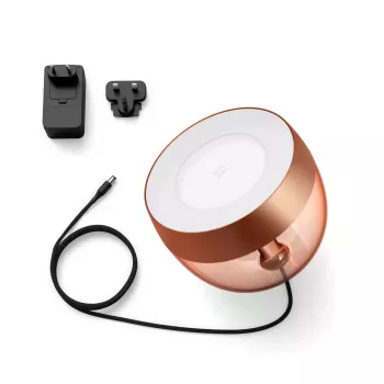 Išmanusis stalinis šviestuvas Philips Hue Iris vario specialusis leidimas — 1 lemputė, Bluetooth ir Zigbee, 100–240 V, 2 m laidas