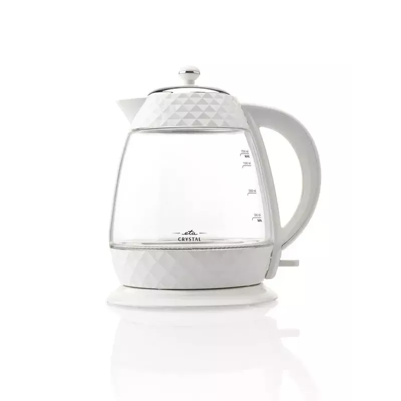 Elektrinis virdulys Eta Crystal 1,7 l 2200 W permatomas baltas