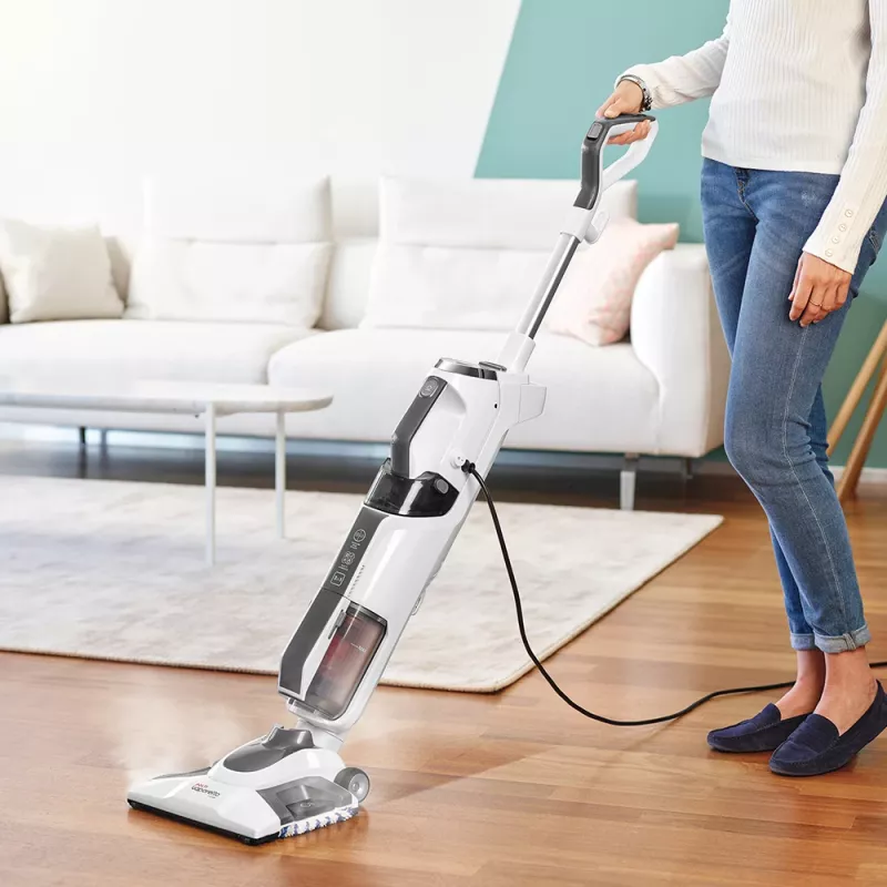 Vertikalus dulkių siurblys Polti Vaporetto 3 Clean 1800 W be maišelio baltas