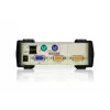 ATEN 2 prievadų USB - PS/2 VGA KVM jungiklis (su KVM kabeliais), 2048 x 1536 pikseliai, QXGA, 0,72 W, šviesiai pilkas