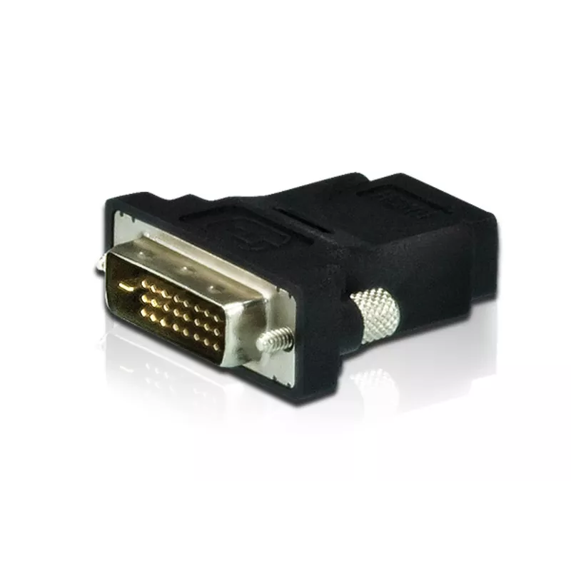 ATEN 2A-127G kabelio lyties keitiklis DVI HDMI juodas