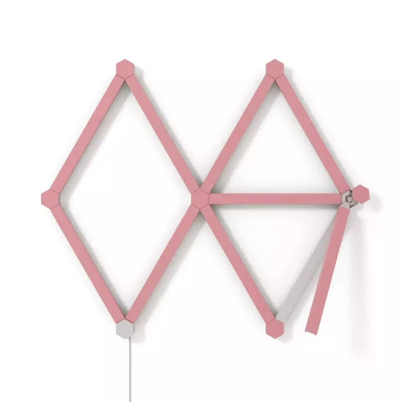 Dangtelis Nanoleaf Skins NL59-0001PM-9PK Rožinis 259,3 mm 9 vnt.