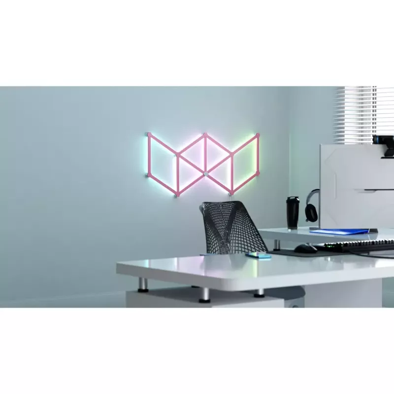 Dangtelis Nanoleaf Skins NL59-0001PM-9PK Rožinis 259,3 mm 9 vnt.