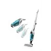 Bevielis dulkių siurblys ETA Dasty AquaPlus ETA344790010 — 95 W variklis, 14,4 V baterija, iki 45 min., rankinis ir rankinis prietaisas, balta/mėlyna