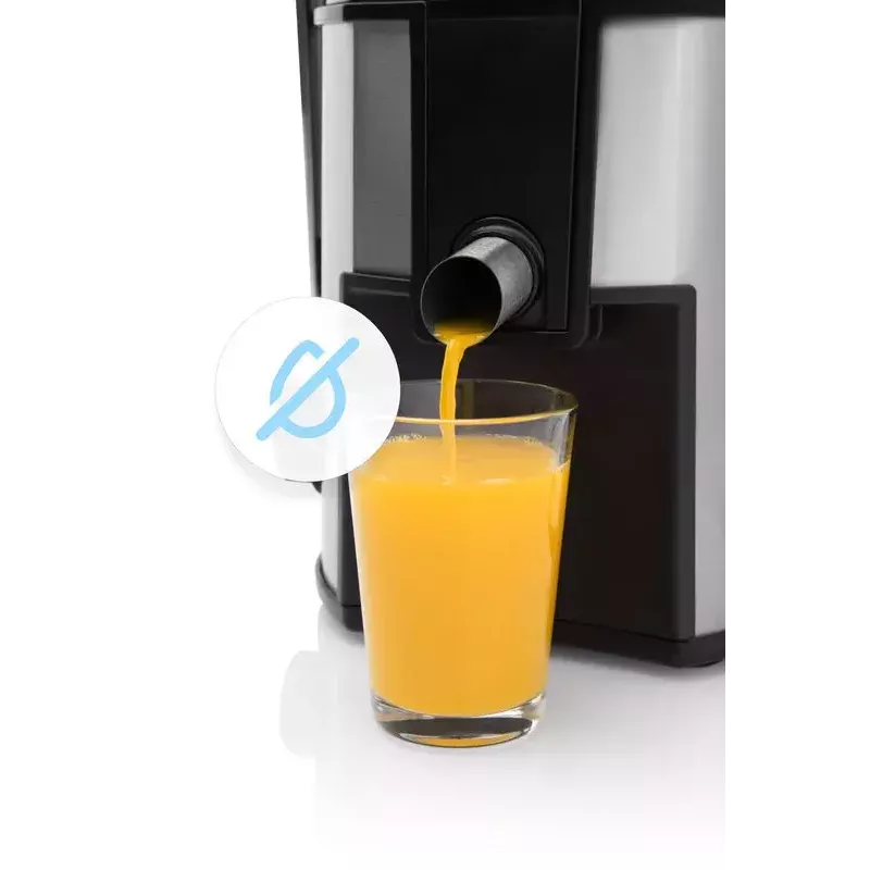 Centrifuginė sulčiaspaudė ETA Fresher II 800 W, 0,8 l sulčių indelis, juoda/nerūdijantis plienas