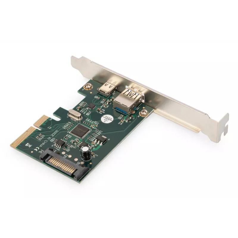„DIGITUS“ PCIe kortelė USB-C + USB-A, iki 10 Gb/s