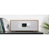 Asmeninis radijo imtuvas Muse M-695 DBTW — DAB/DAB+/FM skaitmeninis tiuneris, 2,8 colio TFT, 60 W RMS, AC/DC, medžio/baltos spalvos