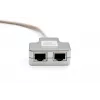 DIGITUS CAT 5e jungiamasis kabelio adapteris 2x RJ45 lizdas į 1x RJ45 kištukas 0,19 m