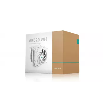 Oro aušintuvas DeepCool AK620 WH 12 cm 500–1850 RPM Baltas