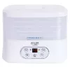 Maisto džiovyklė Adler AD 6658, 5 padėklai, LCD laikmatis 70 val., 35–70°C, 230 W (maks. 550 W), balta