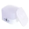 Maisto džiovyklė Adler AD 6658, 5 padėklai, LCD laikmatis 70 val., 35–70°C, 230 W (maks. 550 W), balta