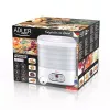 Maisto džiovyklė Adler AD 6658, 5 padėklai, LCD laikmatis 70 val., 35–70°C, 230 W (maks. 550 W), balta
