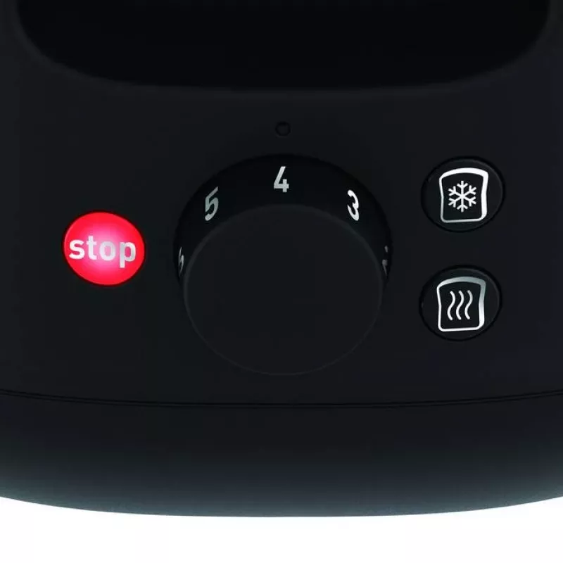 Skrudintuvas Tefal TT340830 — 2 riekėms, 850 W, juodas ir nerūdijantis plienas