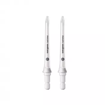 Elektrinio irigatoriaus antgalis Philips HX3042/00 – 2 antgaliai, balti keičiamieji antgaliai