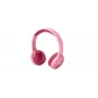 Belaidės ant ausies dedamos ausinės muse M-215 BTP, Bluetooth, galvos juosta, 115 g, rožinės