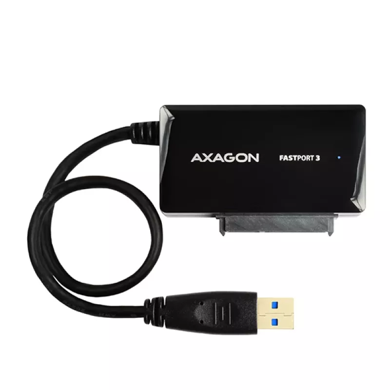 Axagon ADSA-FP3 USB 3.0 - SATA 6G adapteris, skirtas prijungti visus SATA diskus ir įrenginius