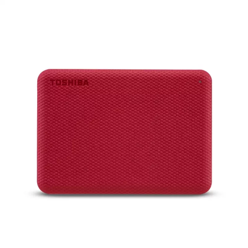 TOSHIBA External Hard Drive Canivo Advanced 2,5 col. 2 TB USB 3.2 Gen 1 Raudonas